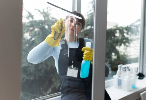 Nettoyage de vitres intérieures et extérieures à Bazoches-et-Saint-Thibaut